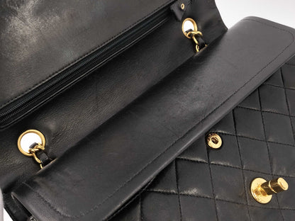 CHANEL Lamb Matelasse 25 Double Flap Chain Shoulder Bag, No. 3