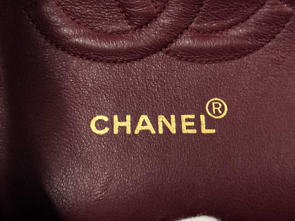 CHANEL Lamb Matelasse 25 Double Flap Chain Shoulder Bag, No. 3