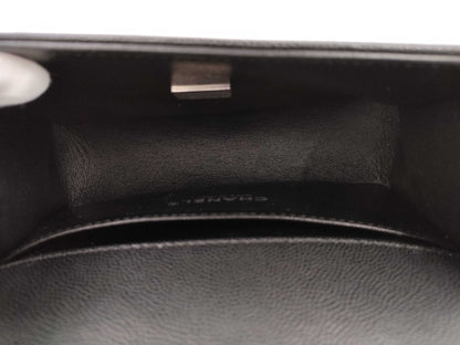 CHANEL Boy Chanel Small Black Shoulder Bag A67085