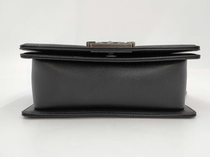CHANEL Boy Chanel Small Black Shoulder Bag A67085