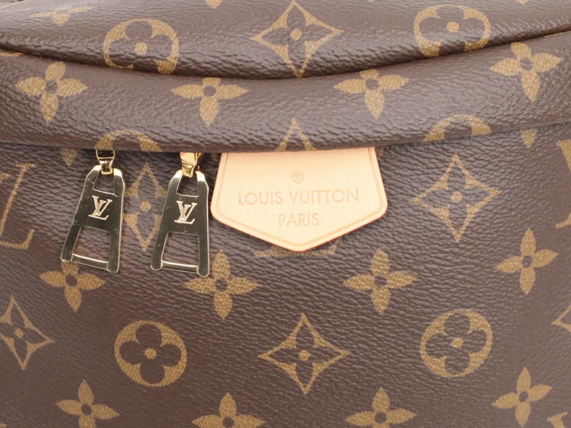 LOUIS VUITTON Monogram Bumbag M43644 RFID Verified Waist Bag