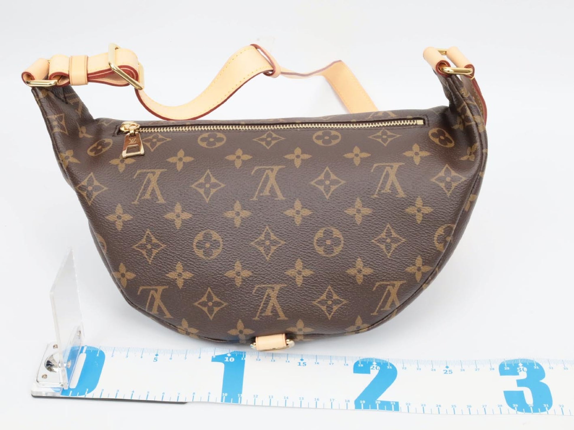 LOUIS VUITTON Monogram Bumbag M43644 RFID Verified Waist Bag