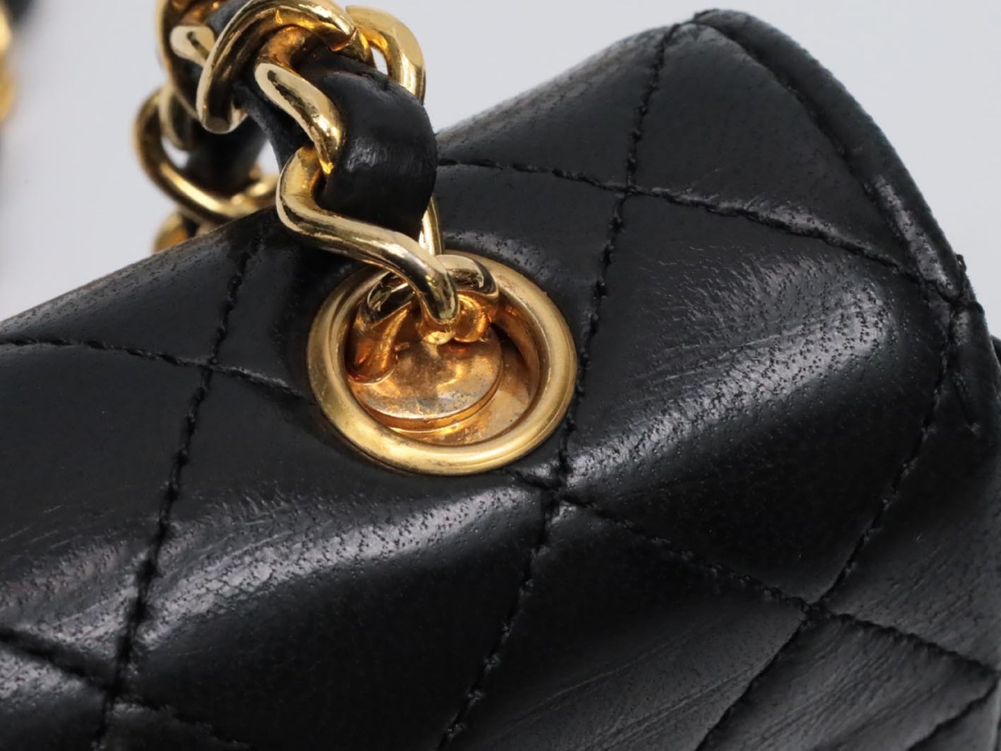 CHANEL Mini Matelasse Lambskin Shoulder Bag, No. 1