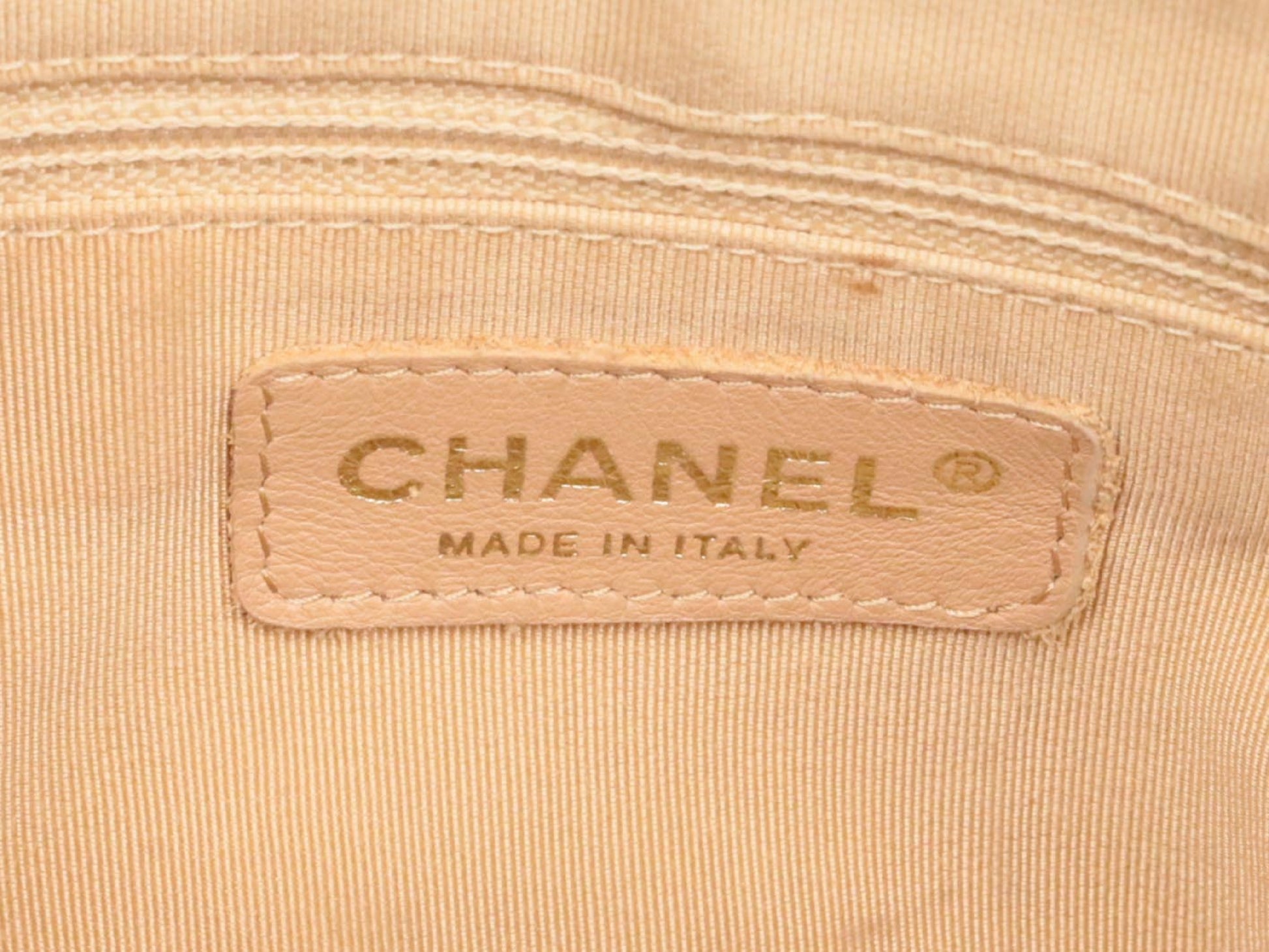 CHANEL Caviar Skin One-Shoulder Handbag, No. 8