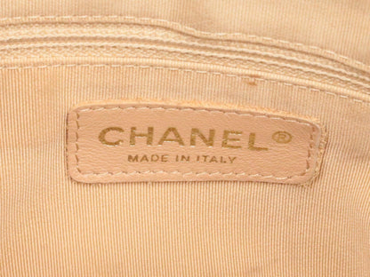 CHANEL Caviar Skin One-Shoulder Handbag, No. 8