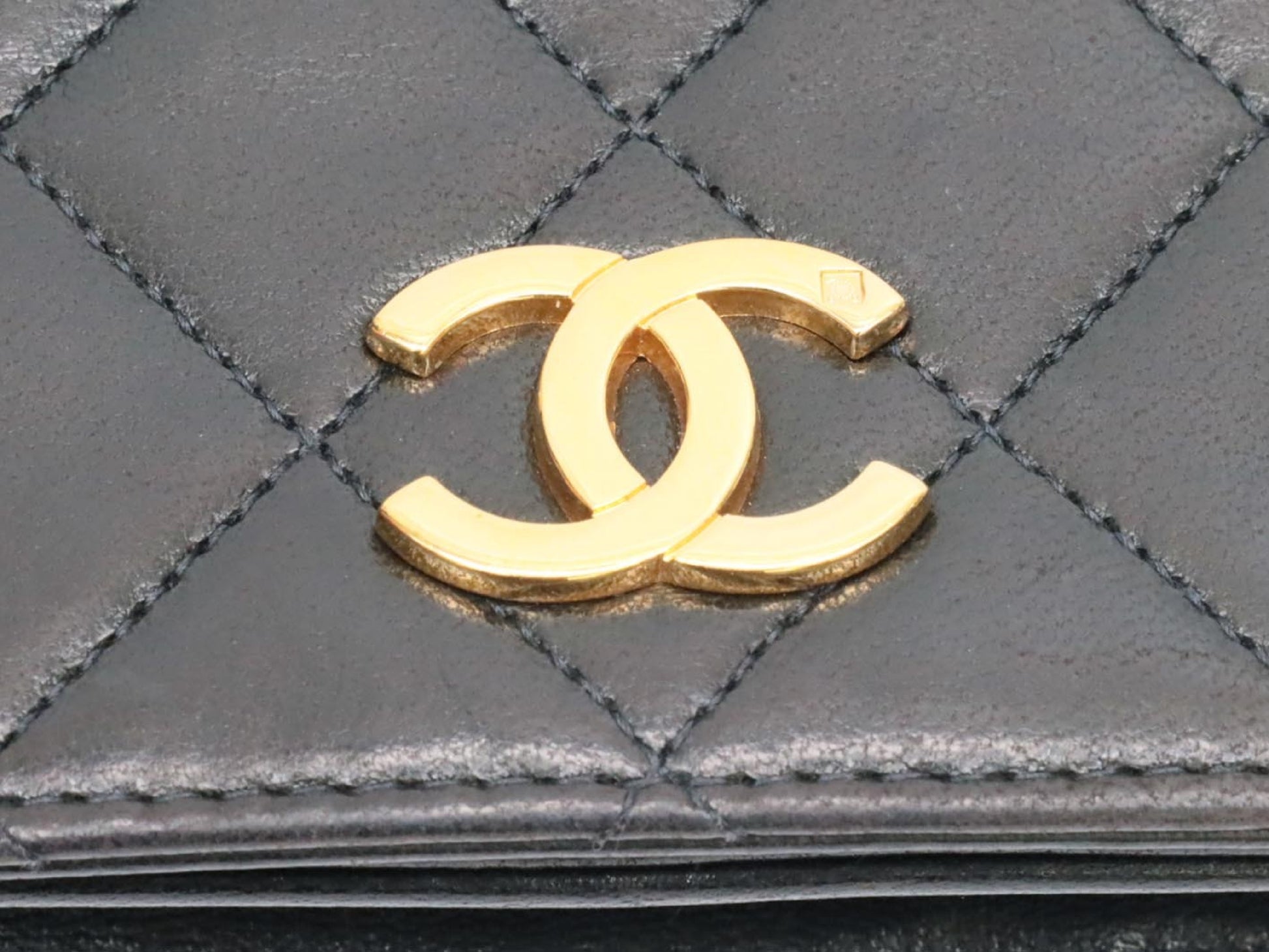 CHANEL Mini Matelasse Full Flap Push Lock Shoulder Bag