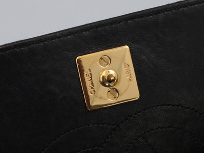 CHANEL Mini Matelasse Full Flap Push Lock Shoulder Bag