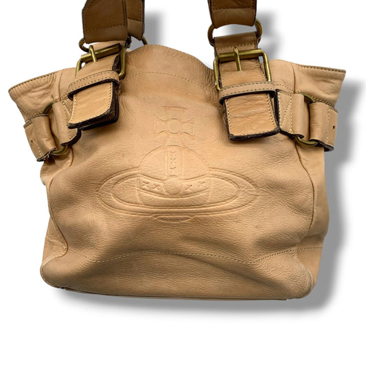 Vivienne Westwood Light Brown Tote Bag