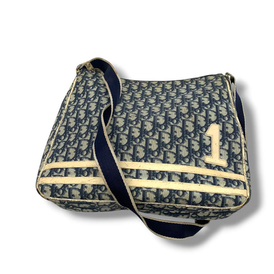 Dior Trotter Pattern Shoulder Bag