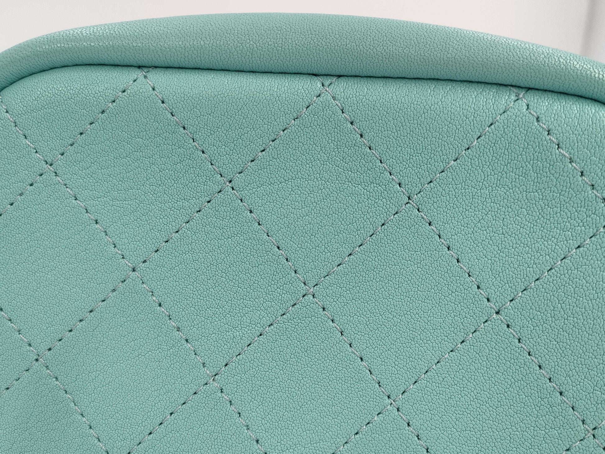 CHANEL Chanel Chain Shoulder Bag Blue Shoulder Bag