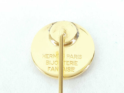 HERMES/Pin Brooch/Serie/GP/Gold Color Brooch
