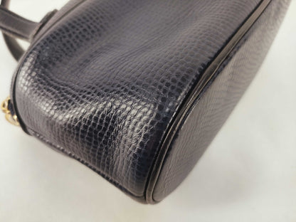 Dior Christian Dior Dior Handbag Navy Leather Handbag