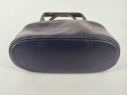 Dior Christian Dior Dior Handbag Navy Leather Handbag
