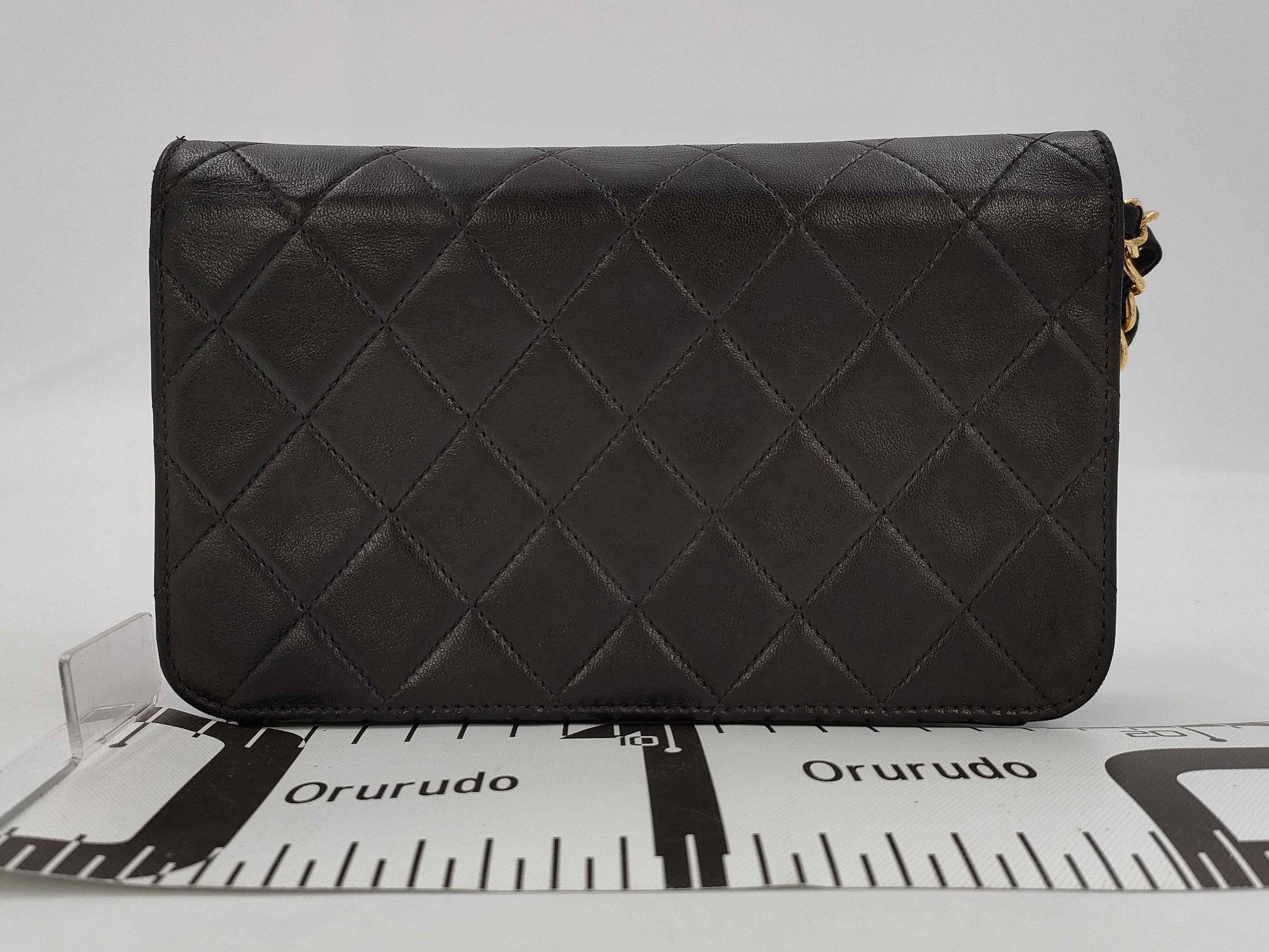 CHANEL CHANEL Matelasse Push Lock Lambskin Shoulder Bag
