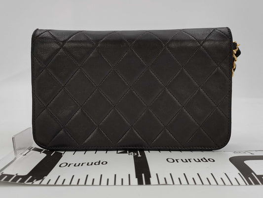 CHANEL CHANEL Matelasse Push Lock Lambskin Shoulder Bag