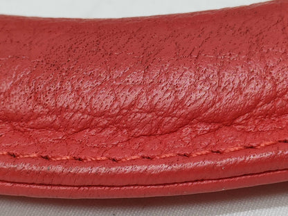 Dior Be Dior Leather 2-Way Handbag Red