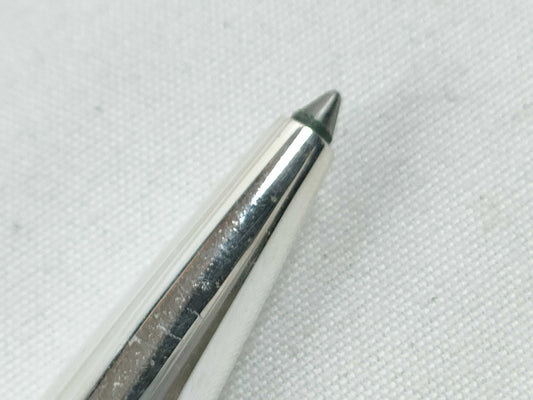 BVLGARI Twist Ballpoint Pen, Silver