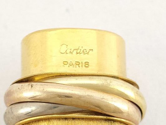 Cartier Trinity Ballpoint Pen, Gold