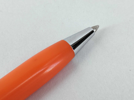 AURORA Knock Ballpoint Pen, Orange x Silver, Pens & Fountain Pens