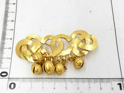 CHANEL Coco Mark Brooch with Bell, GP Gold