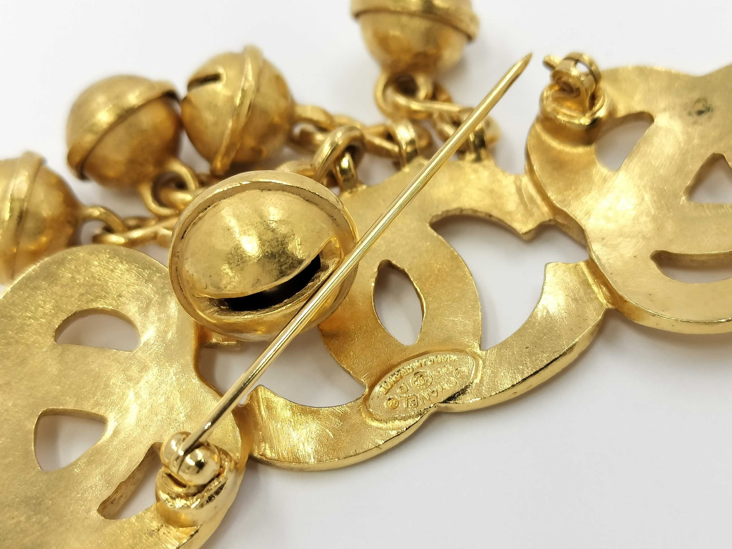 CHANEL Coco Mark Brooch with Bell, GP Gold
