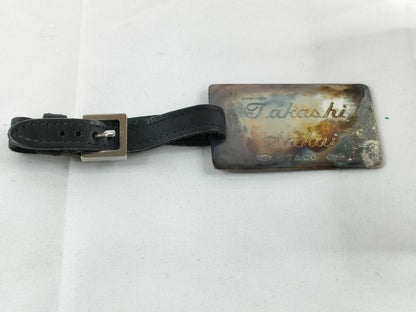 Tiffany & Co. Tiffany Name Tag 925 x Leather Personalized Other Accessories