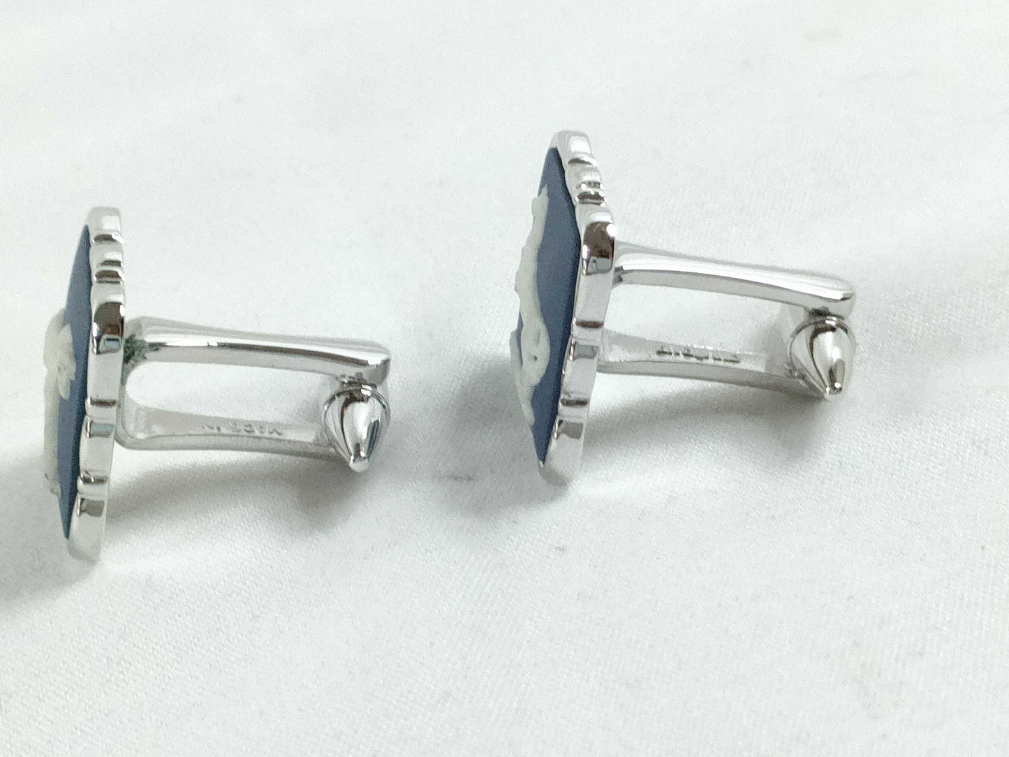 WEDGWOOD Wedgwood Cufflinks, 4-Point Tie Clip/Cufflinks