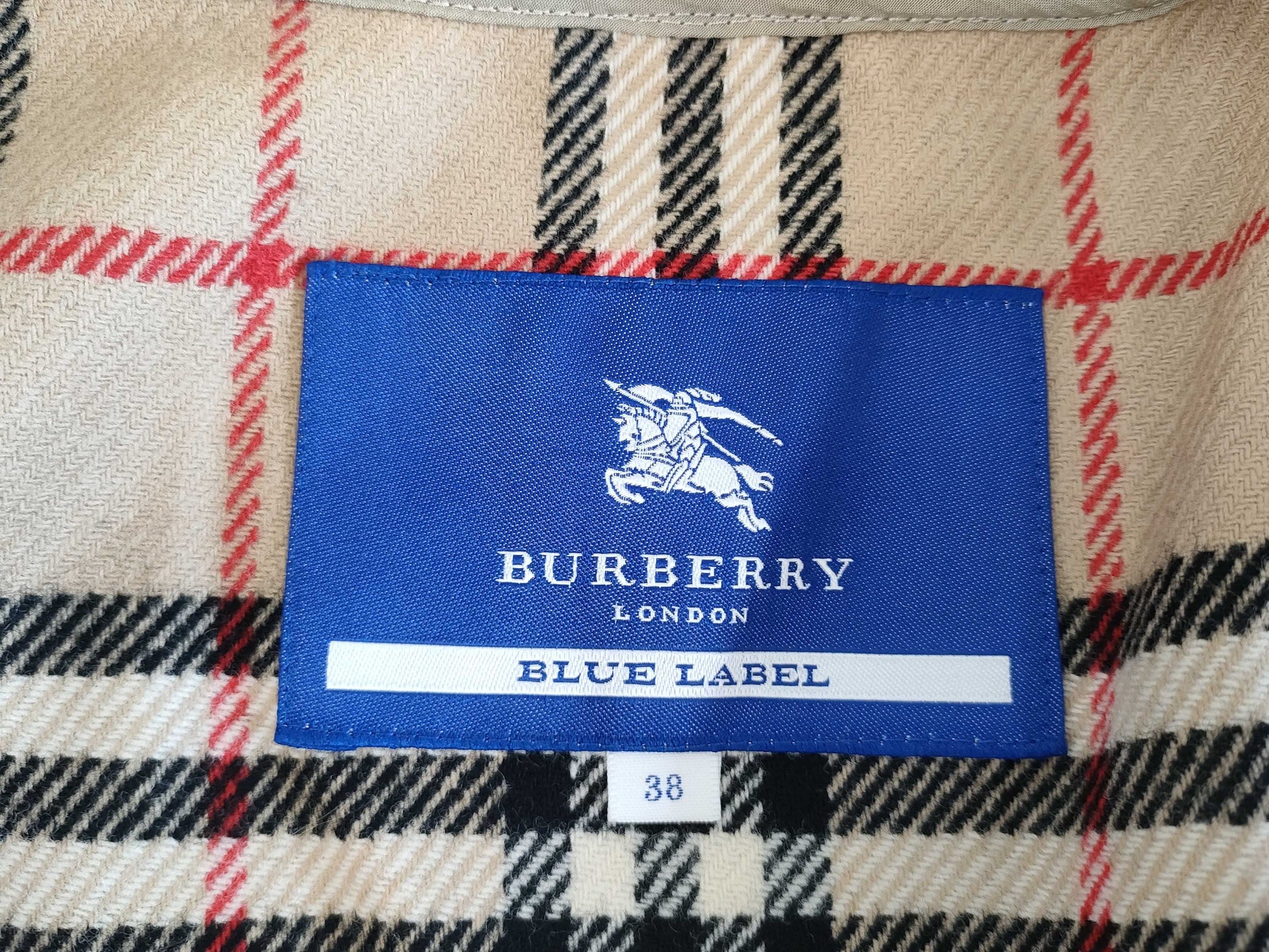 Burberrys BURBERRY BLUE LABEL Trench Coat Liner Size 38 Coat