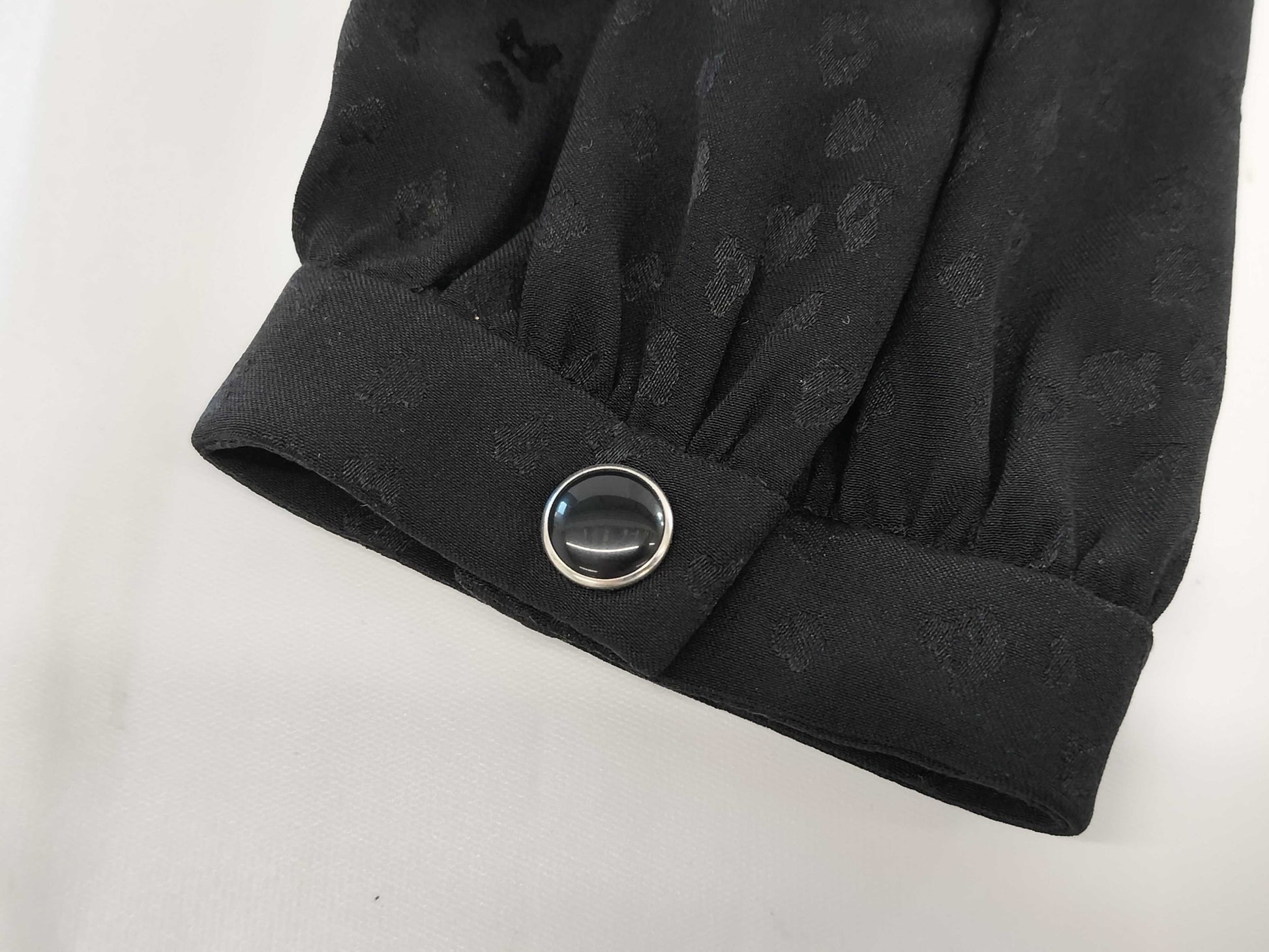 SAINT LAURENT PARIS Silk Black Dress with Tag