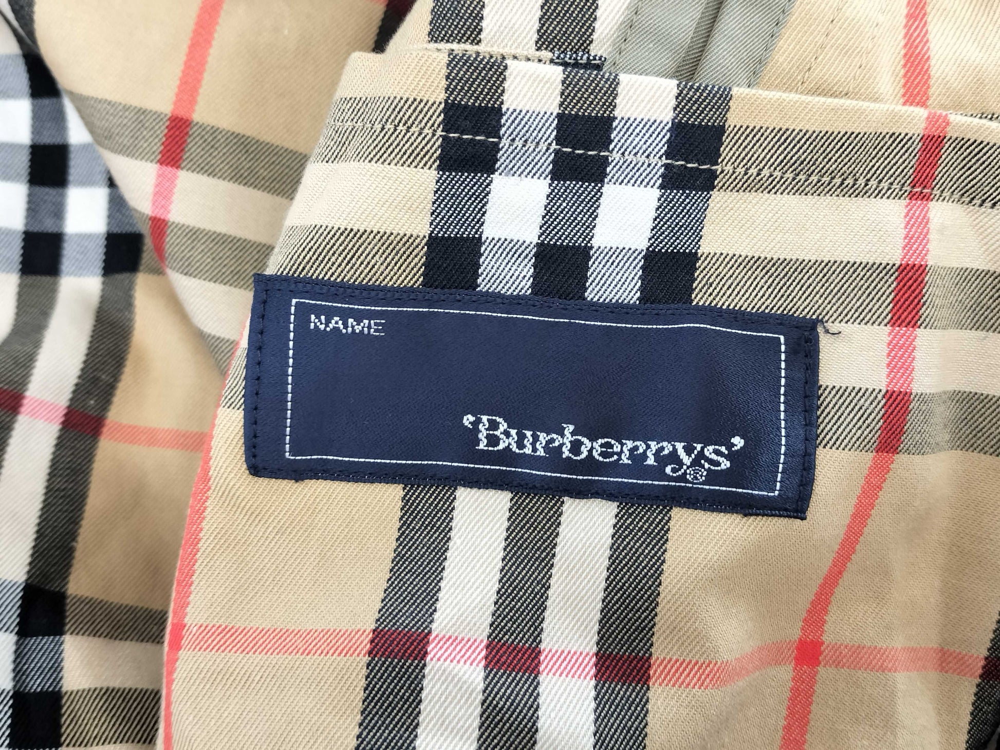 BURBERRY Trench Coat Size 180 C-TK83 Coat
