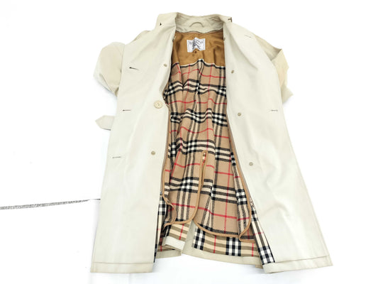 BURBERRY Trench Coat with Liner, Size 7AR, C-TK83