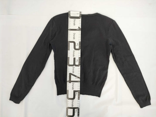 BURBERRY BLUE LABEL logo embroidered cardigan