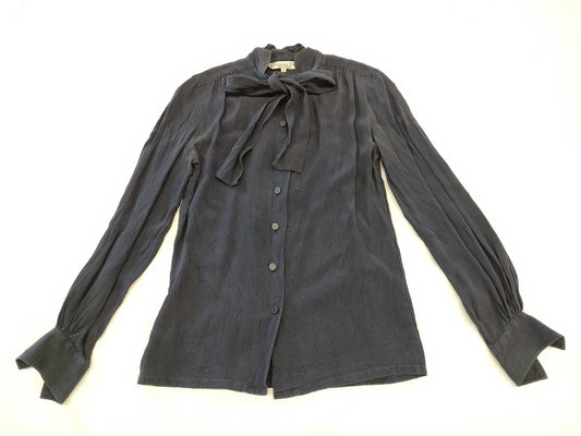 Christian Dior Blouse Bow Tie Other Apparel Shirt