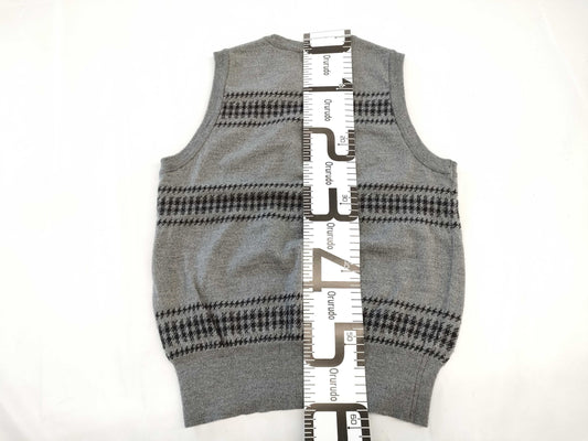 Christian Dior Knit Houndstooth Pattern Other Apparel Vest