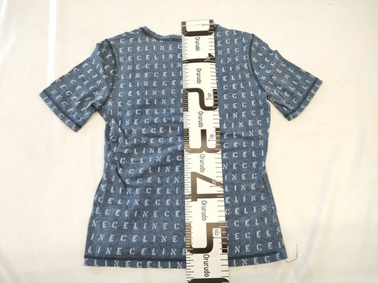 CELINE denim shirt T-shirt