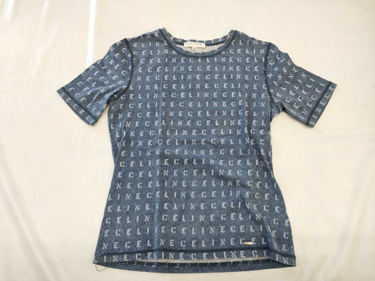 CELINE denim shirt T-shirt