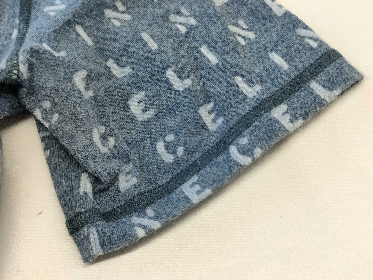 CELINE denim shirt T-shirt