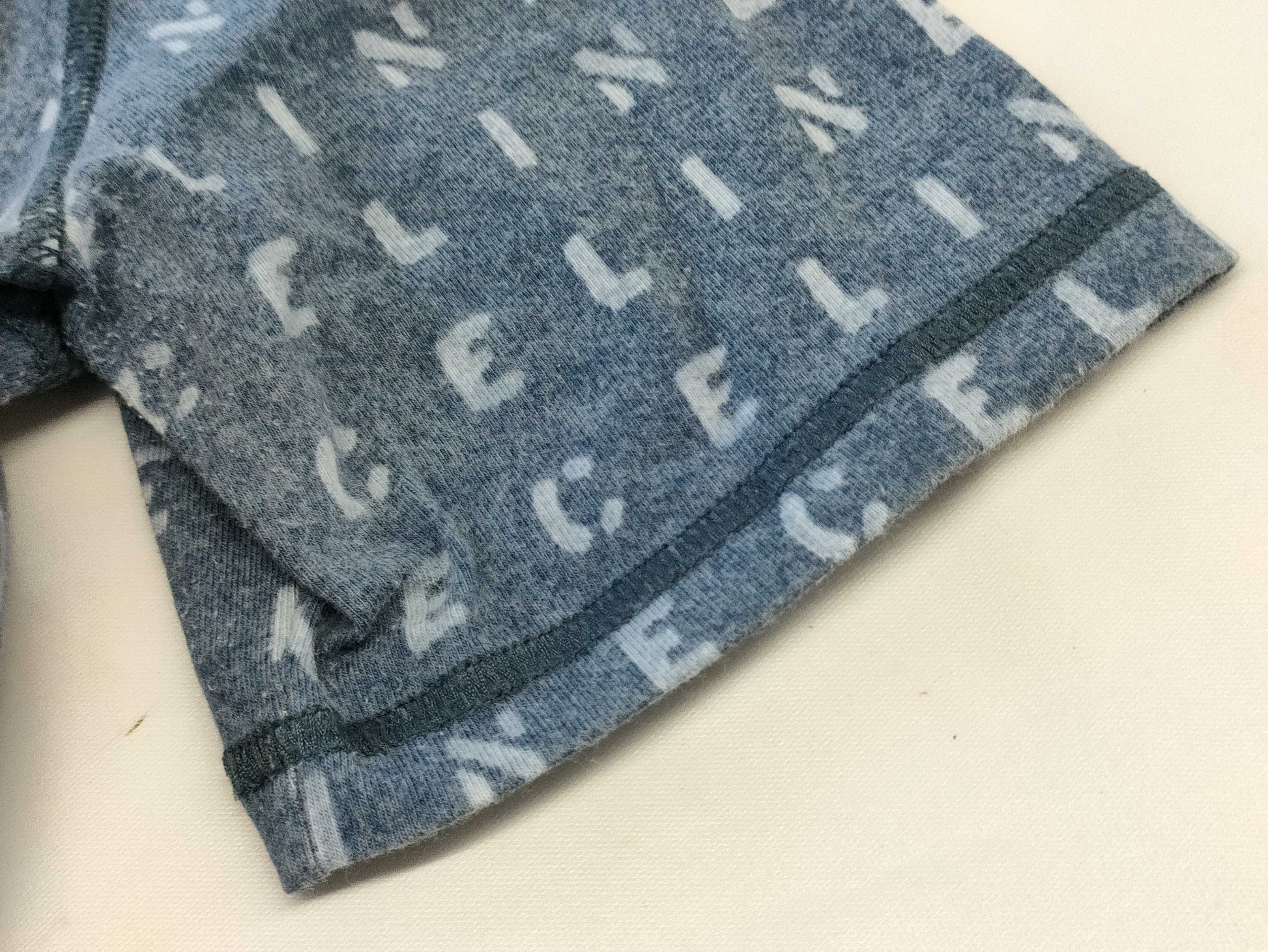 CELINE denim shirt T-shirt