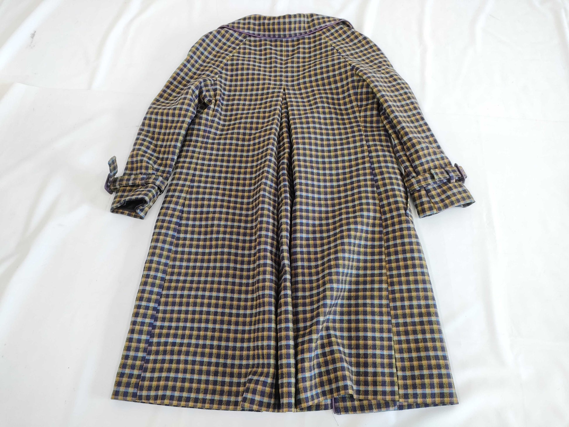PRADA Wool Coat with Beaded Stones, Size 40