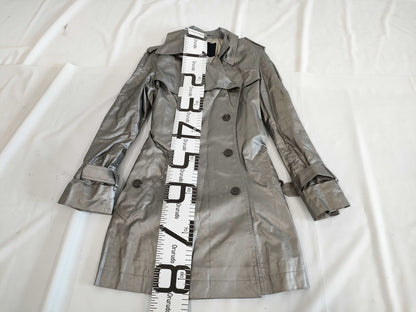 BURBERRY BURBERRYLONDON Trench Coat Silver Size 40 Coat