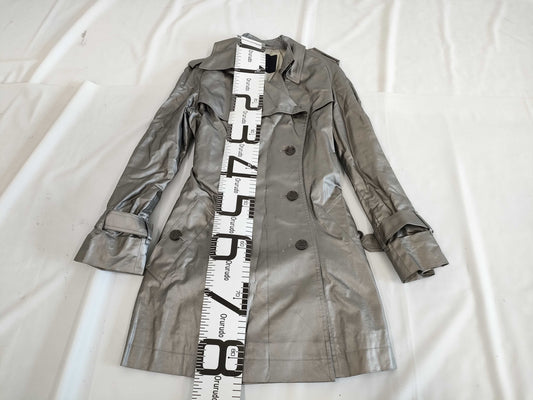 BURBERRY BURBERRYLONDON Trench Coat Silver Size 40 Coat