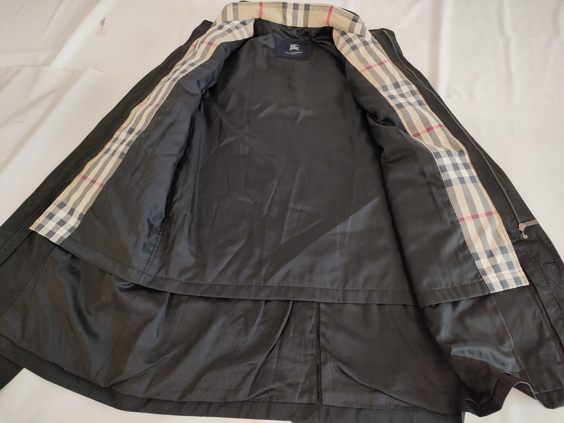 BURBERRY BURBERRYLONDON Coat Black Quilted Size M Coat