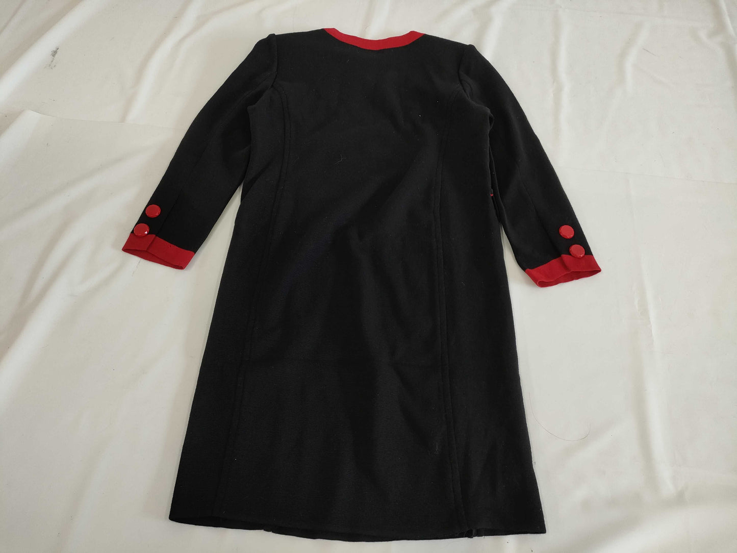 SAINT LAURENT Knit Dress, Black, Size M