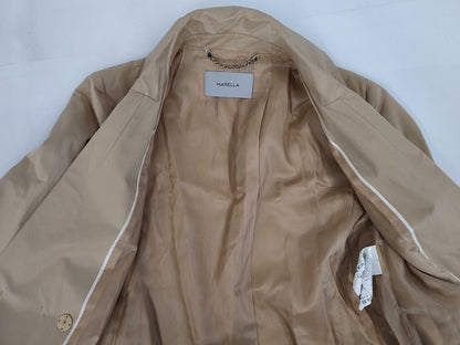 MaxMara Marella Line Coat Belt