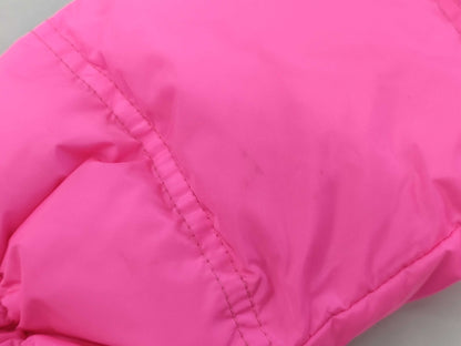 PRADA Triangle Logo Down Jacket, Pink, Recent Model