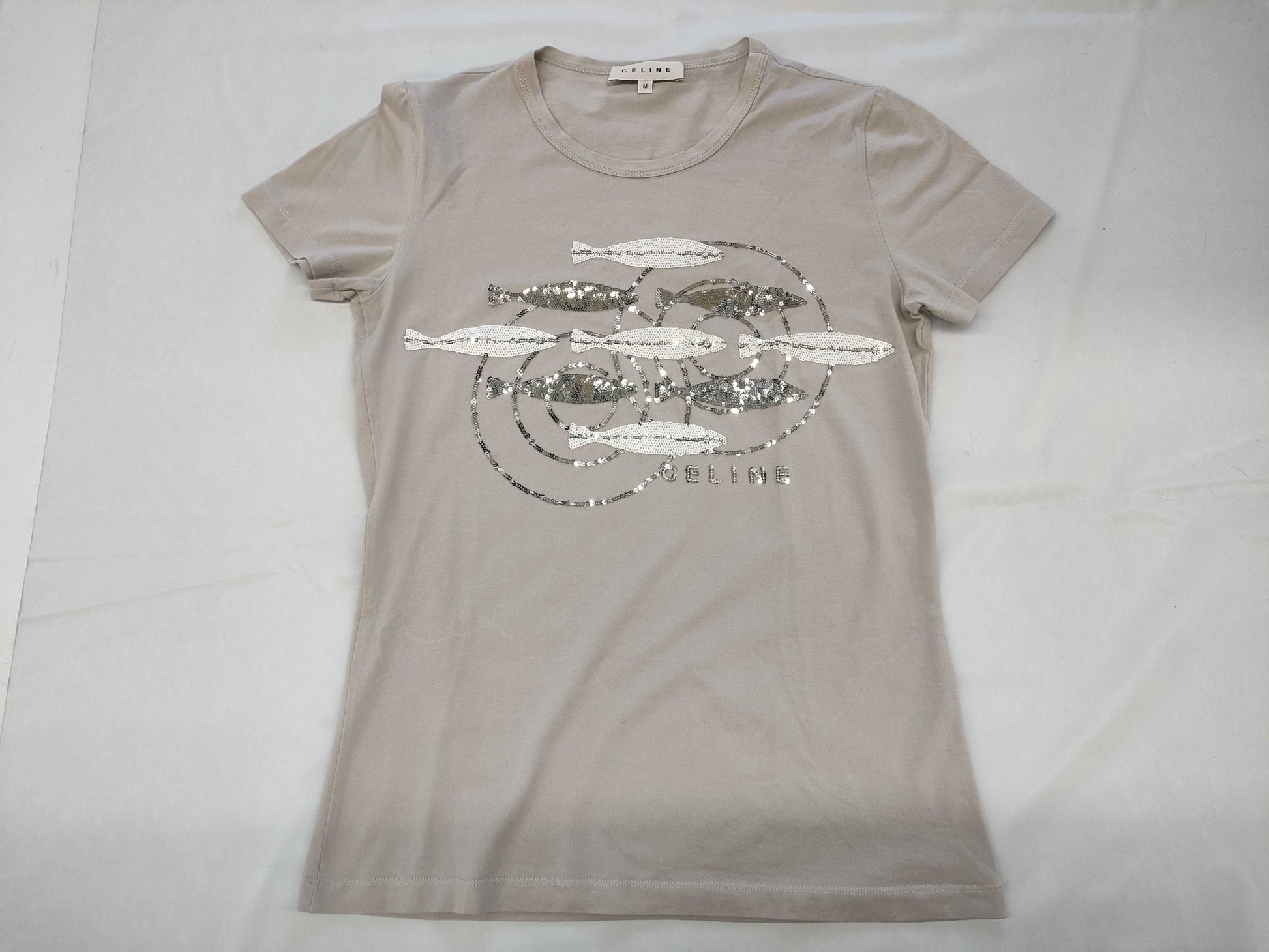 CELINE Sequin T-shirt