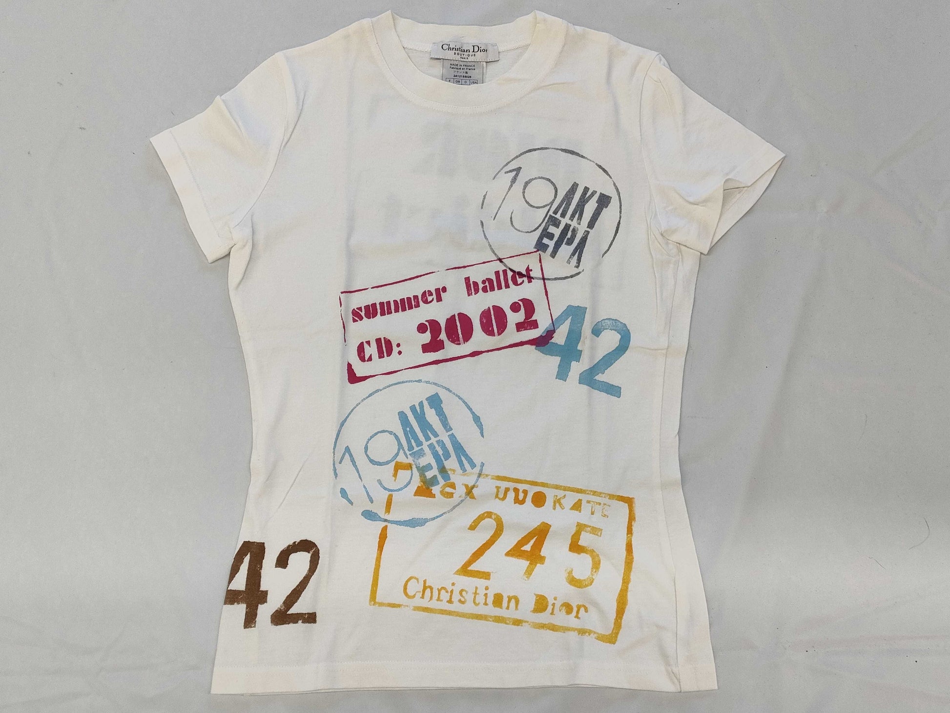 Christian Dior Galliano T-shirt Galliano period