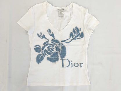 Christian Dior Galliano Denim T-shirt Galliano period
