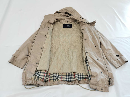 BURBERRY Quilted Liner Coat Size 38 Coat