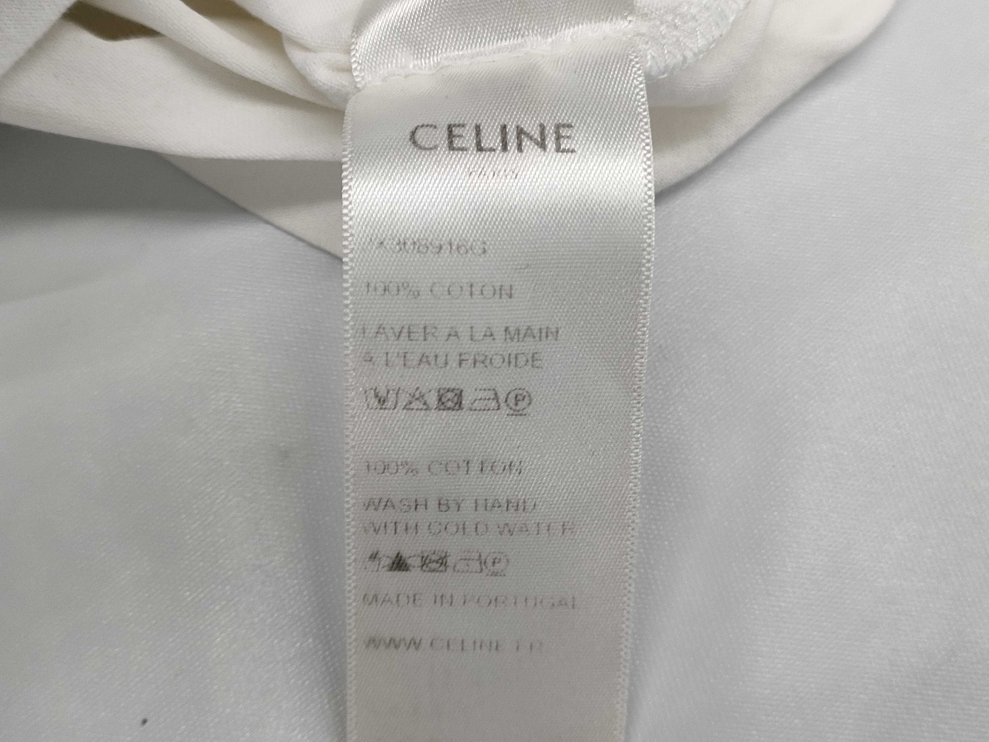CELINE Men's T-shirt, current tag, size M